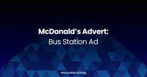 McDonald’s Advert Bus Station Ad