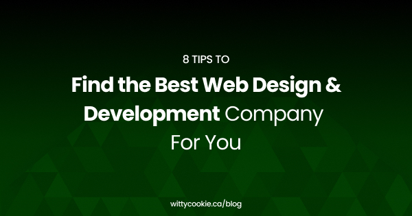 8 Tips to Find the Best Web Design Development Company For You