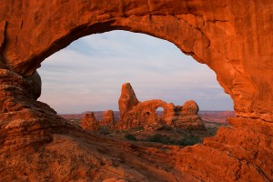 Rock archway