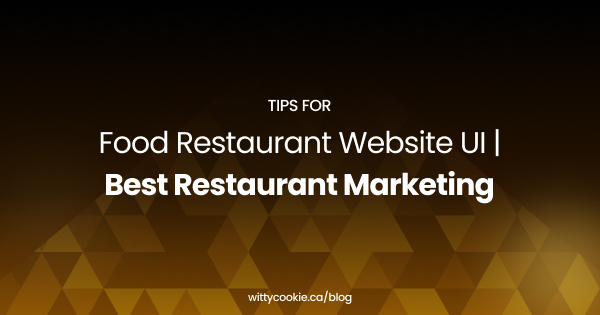 Tips for Food Restaurant Website UI Best Restaurant Marketing