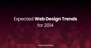 Expected Web Design Trends for 2014
