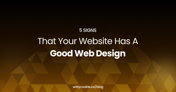 5 signs that your website has a good web design 1