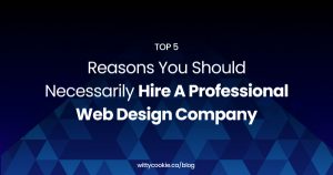 Top 5 reasons you should necessarily hire a professional web design company